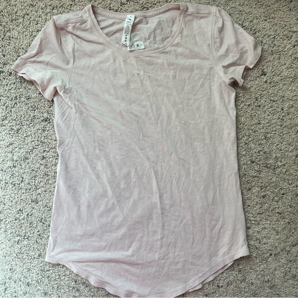Light Pink Lululemon Shirt Size 0